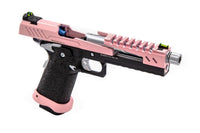 RÉPLIQUE GBB GAZ HI-CAPA 5.1 SPLIT PINK / NOIR / CHROME 1,0J