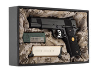 RÉPLIQUE GBB 1911 M.E.U.GAZ 0,9J
