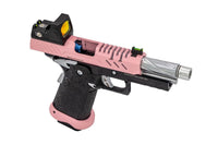 RÉPLIQUE GBB GAZ VORSK HI-CAPA PRO + BDS NOIR / ROSE 1,0J