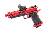 RÉPLIQUE GBB GAZ VORSK CS HI-CAPA VENGEANCE RDS NOIR / ROUGE 1,0J