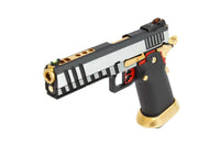 RÉPLIQUE GBB HX2031 SEMI / FULL AUTO NOIR & CHROME GAZ 1.0J