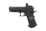 RÉPLIQUE GBB HX2602 FULL BLACK GAZ AVEC RED-DOT FACTICE