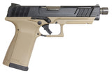 RÉPLIQUE GBB PISTOLET GTP9 GAZ 0,9J TAN ET NOIR