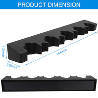 Support pour arme en mousse renforcée type rayons armurerie