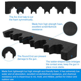 Support pour arme en mousse renforcée type rayons armurerie