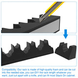 Support pour arme en mousse renforcée type rayons armurerie