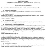COFFRE DIGITAL PREMIUM 7 ARMES À COMBINAISON - BUFFALO RIVER