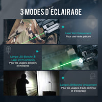 LAMPE/LASER TACTIQUE Olight Baldr S Laser Vert