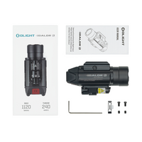 LAMPE/LASER TACTIQUE Olight BALDR RL Laser rouge