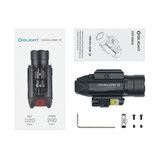 LAMPE/LASER TACTIQUE Olight BALDR RL Laser rouge