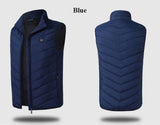 Gilet chauffant électrique 11 zones