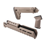 KIT MAGPUL ZHUKOV M-LOK POLYMER POUR AK-47 BOITIER EMBOUTI