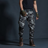 Pantalon militaire tactique à poches multiples type cargo