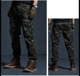Pantalon militaire tactique à poches multiples type cargo