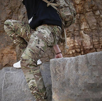 Pantalon de camouflage militaire tactique pour homme type cargo