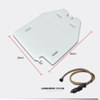 GOURDE TACTIQUE POUR PORTE PLAQUE 1.5 LITRE