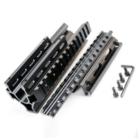 Garde main quadri-rail 21 mm picatinny pour AKM, ak 47 et 74