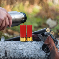 Ensemble 4 verres à shot imitation cartouche cal 12