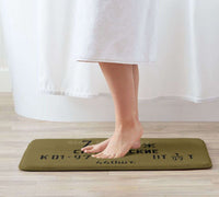 Tapis moelleux imitation boite munitions 7.62x54r