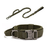 Au choix Laisse collier tactique ultra résistant pour chien